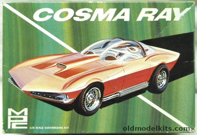 MPC 1/25 Cosma Ray Custom Corvette, 505-200 plastic model kit